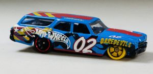 Hot Wheels Blue 1970 Chevelle SS Wagon 2008 Malaysia