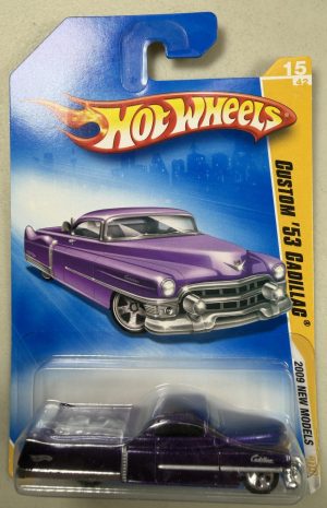 Hot Wheels Purple Custom 53 Cadillac BP 2009 Malaysia