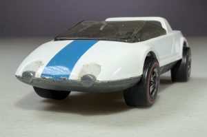 Red Line/Hot Wheels original White 1969 Jack Rabbit USA