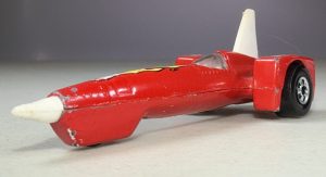Vintage 1979 Red Hot Wheels Evel Knievel Rocket Car