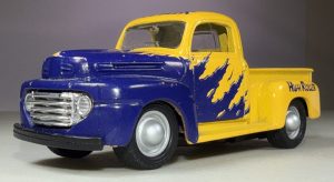 Maisto Yellow/Blue 1/36 48 Ford Pickup China