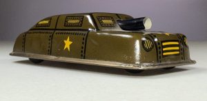 Vintage Argo Tin Litho US Army Staff Car
