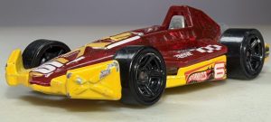 Hot Wheels Red/Yellow #6 Arrow Dynamic 2012 Malaysia