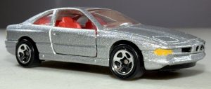 Hot Wheels Metalic Silver BMW 850i with opening doors China