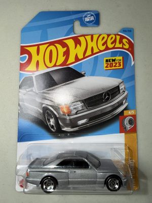Hot Wheels 2021 Silver 89 Mercedes-Benz 560 SEC AMG/ BP 2021 Malaysia