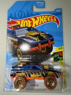 Hot Wheels Orange/Blue Sting Rod BP 2017 Malaysia
