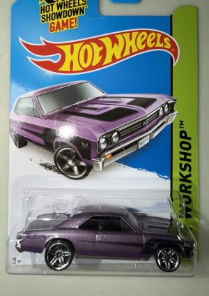 Hot Wheels Purple 67 Chevelle SS 396 BP Malaysia