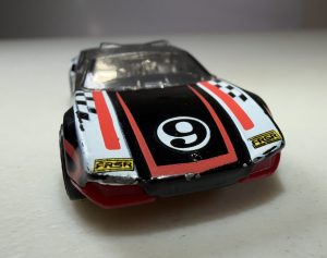 Hot Wheels 2008 Red, White and Black #9 La Fasta 5 Spoke Wheels Malaysia