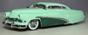 Unmarked 49 Mercury 2 Tone Lime Green 2 door coupe/Very Detailed 1996 China