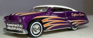 Hot Wheels Auto Milestones/Larry Wood Purple Passion W/Real Riders Malaysia