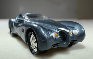 Johnny Lightning Silver Chrysler-Atlantic 1/64 1999