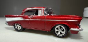 Johny Lightning Red 57 Chevy Belair/1999 China