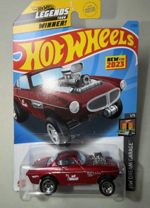 2021 Hot Wheels Cranberry Volvo P1800 Gasser